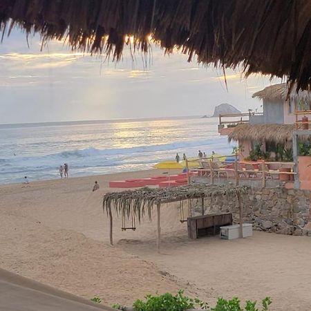 Restaurant Y Cabanas Chefy By Rotamundos Zipolite Exteriör bild
