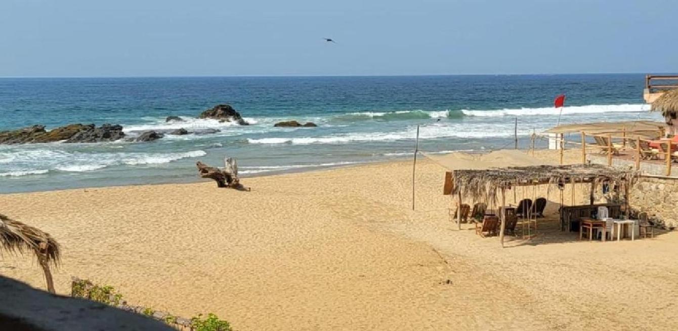 Restaurant Y Cabanas Chefy By Rotamundos Zipolite Exteriör bild