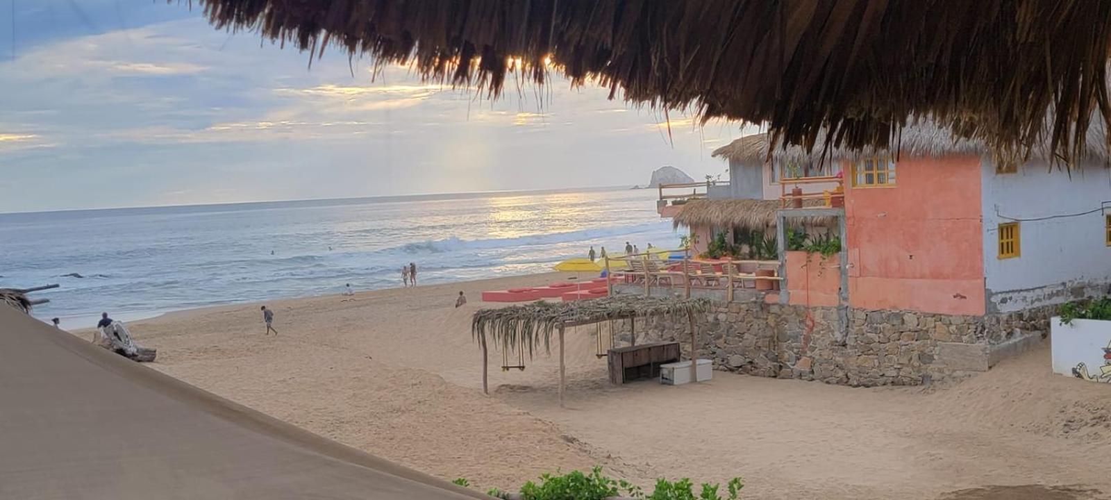 Restaurant Y Cabanas Chefy By Rotamundos Zipolite Exteriör bild